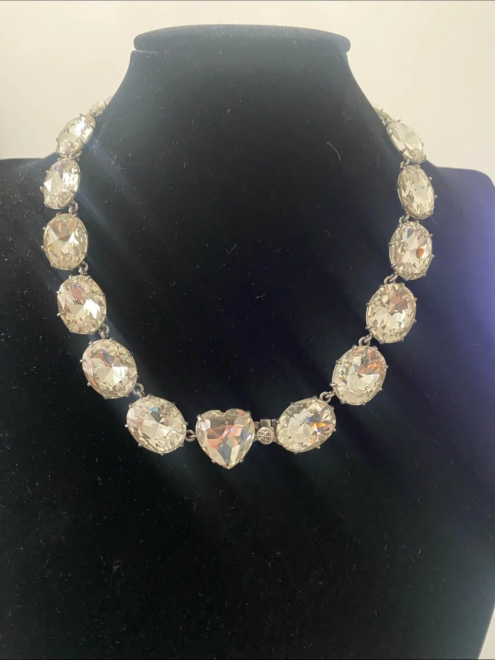 Tory Burch Stunning Crystal Collar Rivière Necklace 🤩🤩